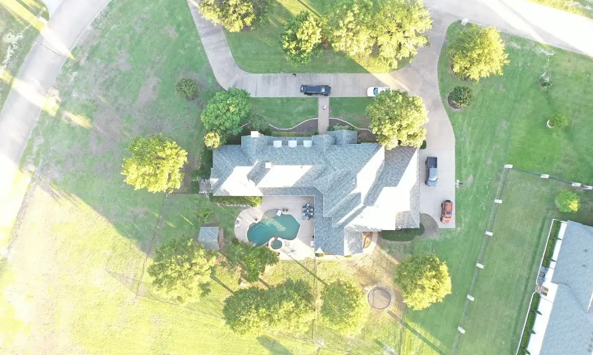 New shingle roof installation on a home in Crystal City